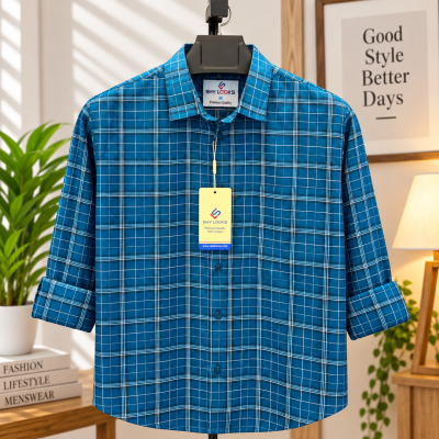 Premium Pure Cotton Check & Print Shirts